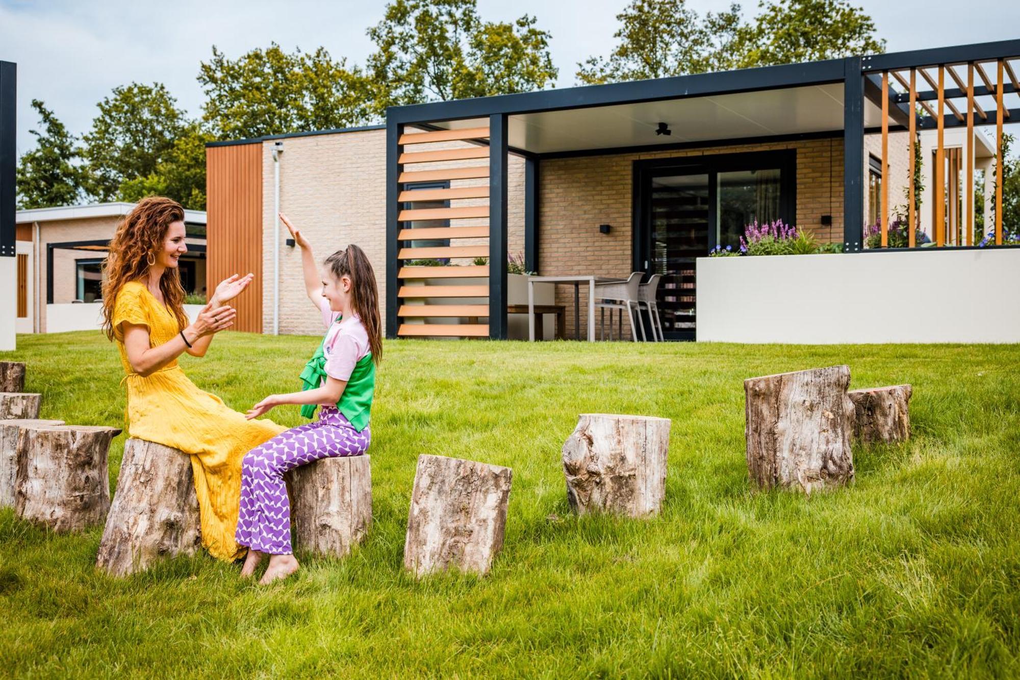 Recreatiewoning 'Dwergarend' Villa Voorthuizen Exteriör bild